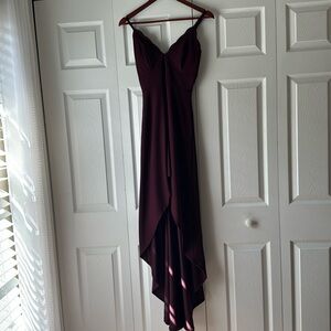 Long dress short wedding prom elegant size 5 S/M speechless